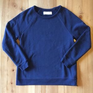 Everlane Sweatshirt in Navy XS